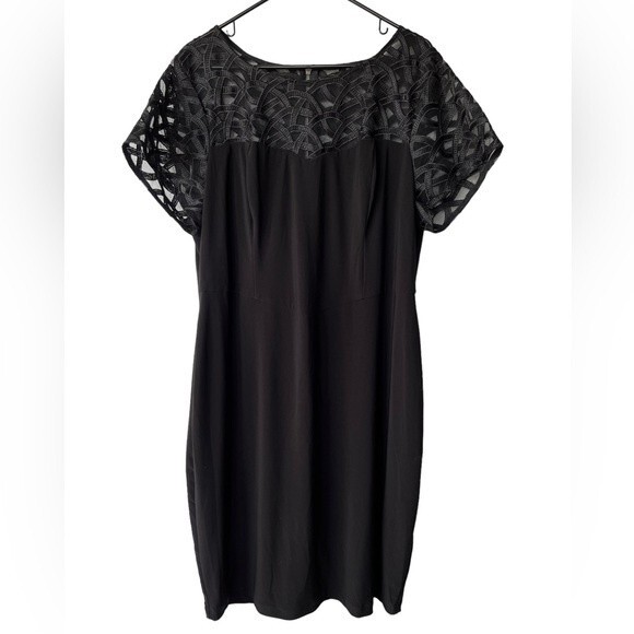 Dress Barn Black Dress size 20 - Picture 1 of 5